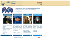 Desktop Screenshot of lakecitygroup.com