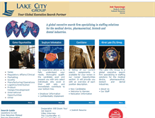 Tablet Screenshot of lakecitygroup.com